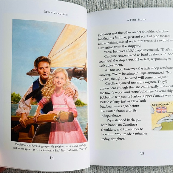 American Girl Meet Caroline Paperback Book - Picture 4 of 6